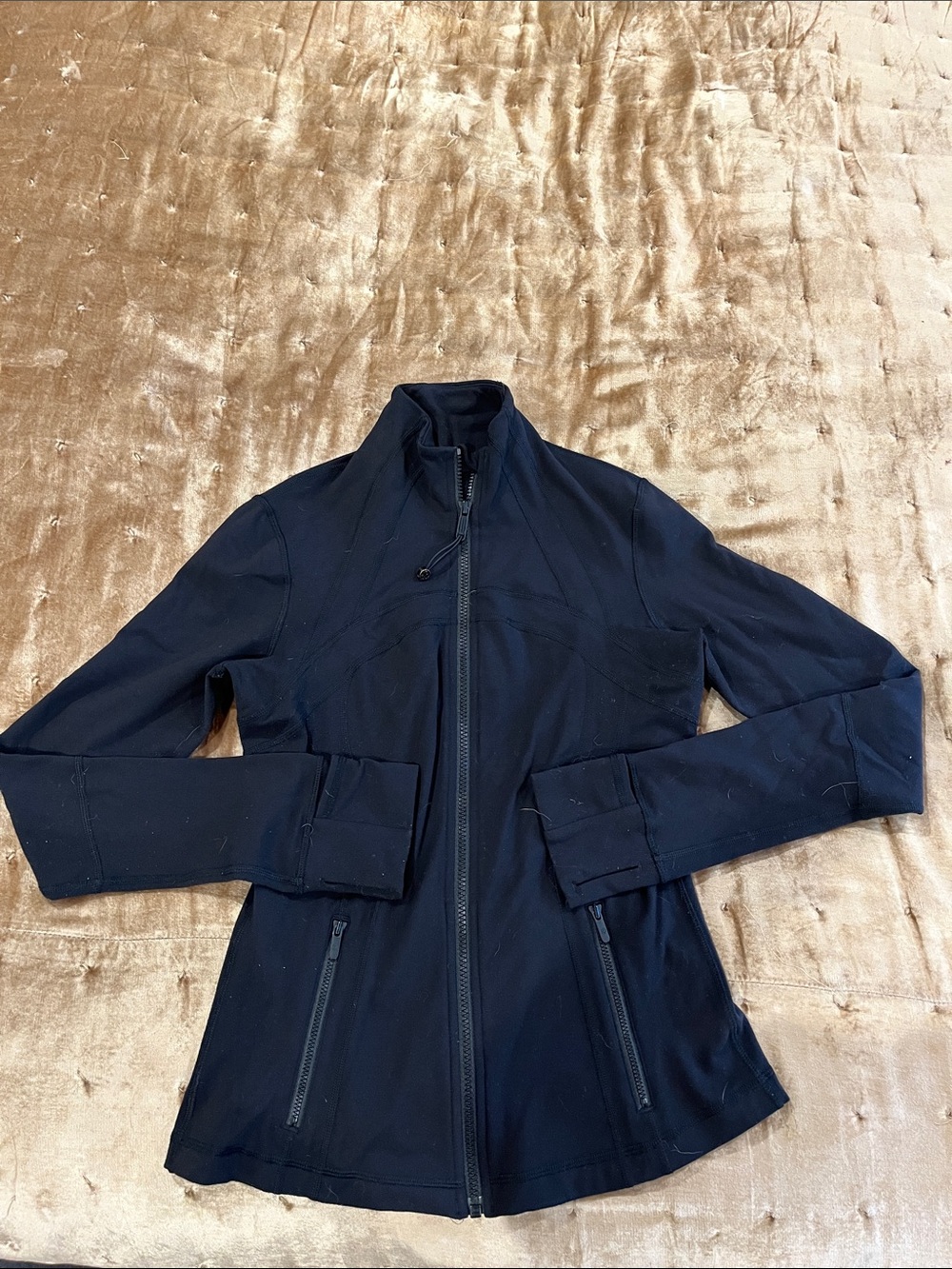 lululemon athletica Black Full-Zip Jacket